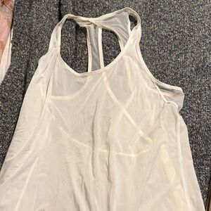 lululemon athletica White Tank Top
